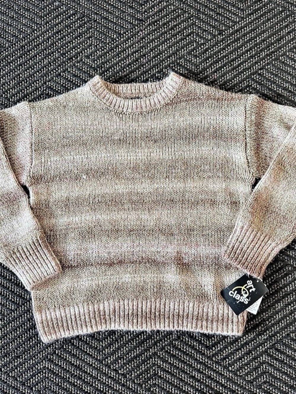 Art Class Girls M 7/8 Metallic Shimmer Knit Sweater NWT